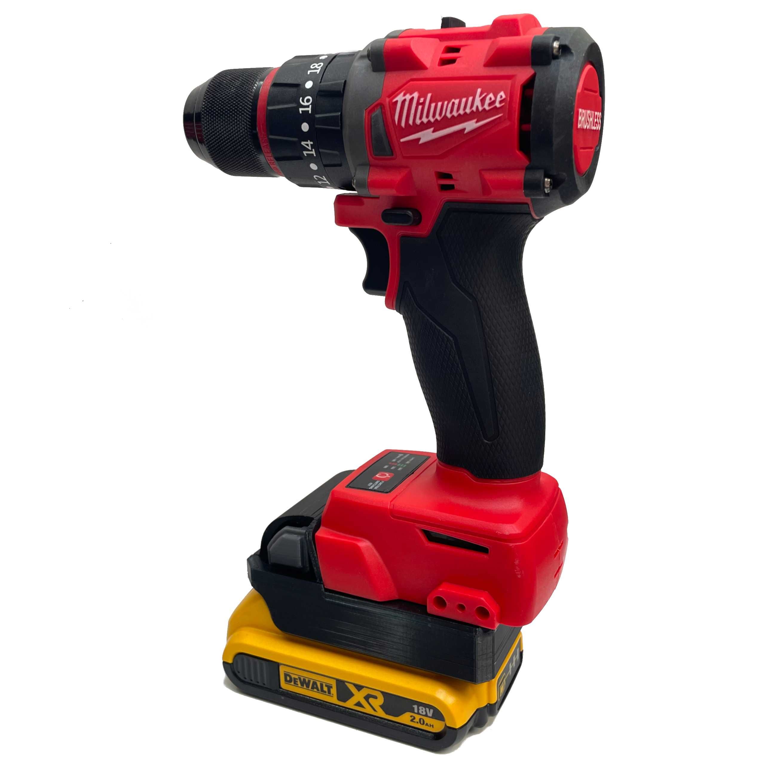 Adapter DeWalt XR do Milwaukee M18 Przejściówka DeWalt