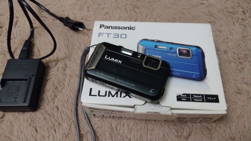 Фотоапарат цифровий Panasonic DMC-FT30 цифровой фотоаппарат мыльница