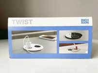 Розеточный модуль (2 розетки) TWIST Bachmann 931.000 нержавеющая сталь