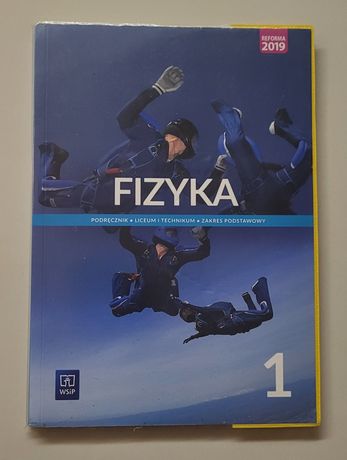 Fizyka klasa 1 podręcznik  WSiP