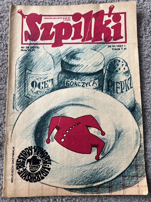 Gazeta szpilki 28 czerwca 1981 nr 26 (2079) - kolekcja gazet PRL