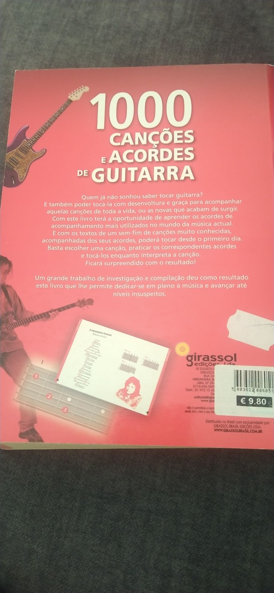 1000 canções e acordes de guitarra