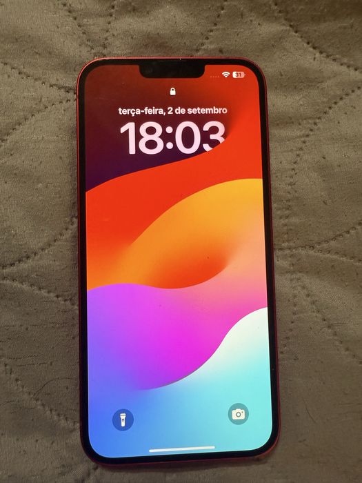Iphone 14 plus 256gb vermelho