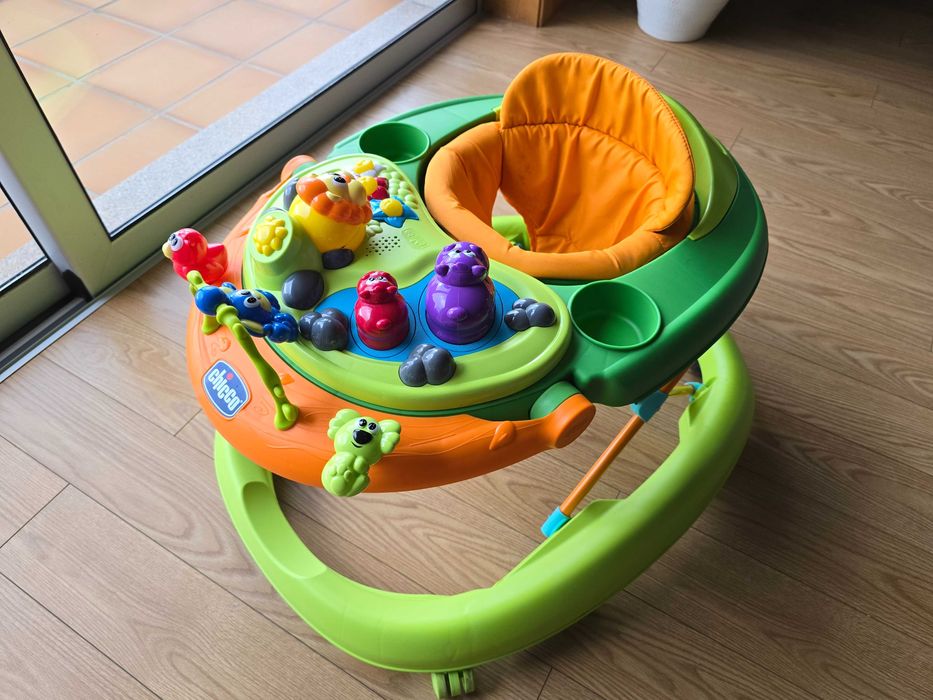 Chicco - Walky Talky Andador para bebes, Verde - Como novo