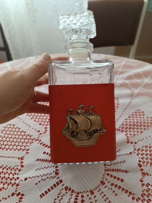 Garrafa vidro navegação
