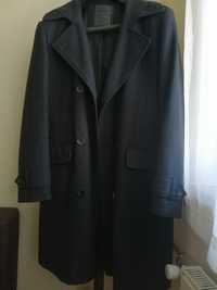 Elegancki męski płaszcz BURTON stan idealny rozmiar 84-91 cm W 33-36
