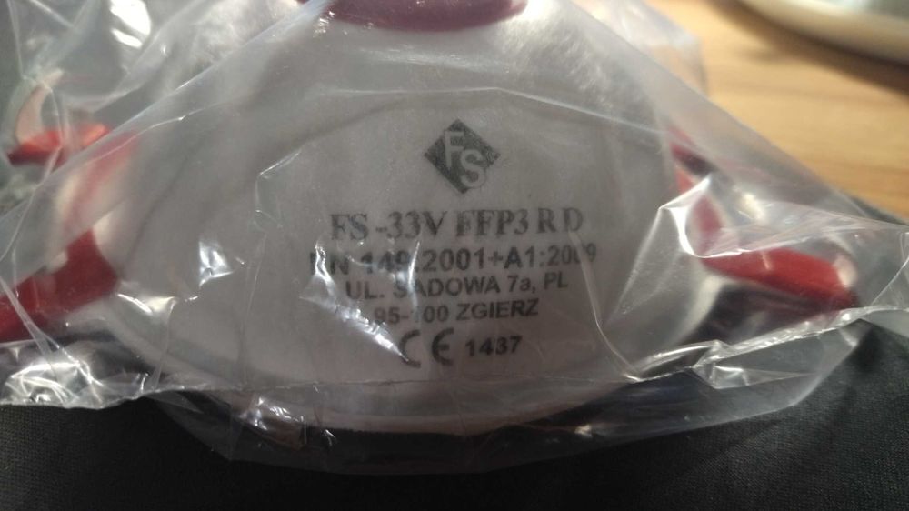 maseczki filtrujące