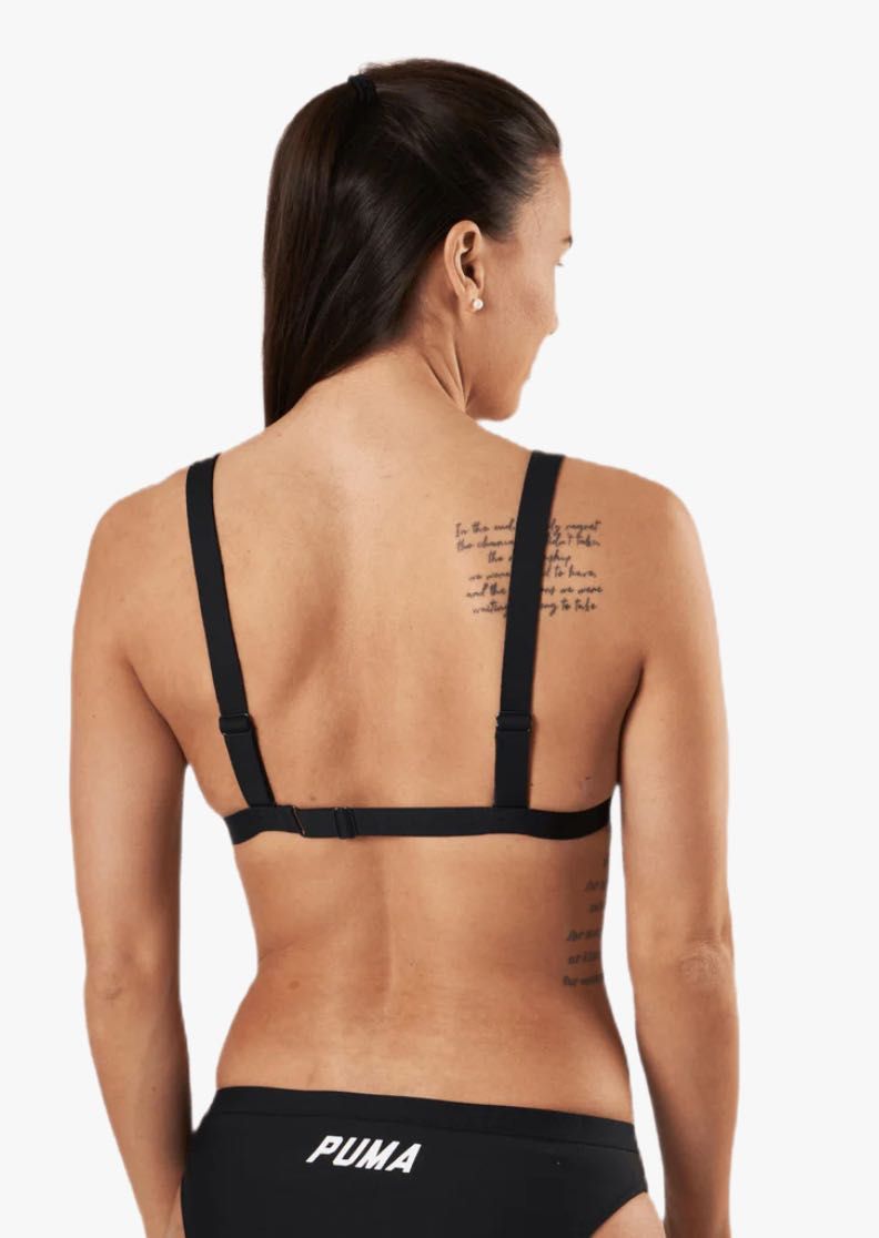 Puma scuba top black топ купальник S