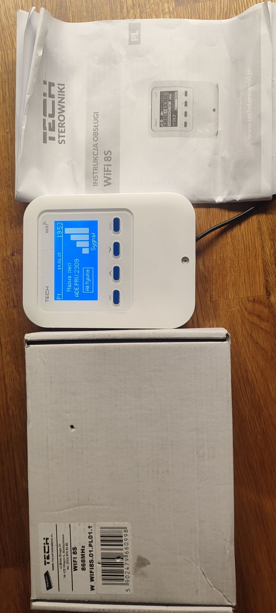 Sterownik TECH 8S Regulator Bezprzewodowy WiFi.