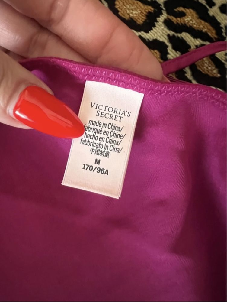 Piżama sexy komplet Victoria’s Secret różowa