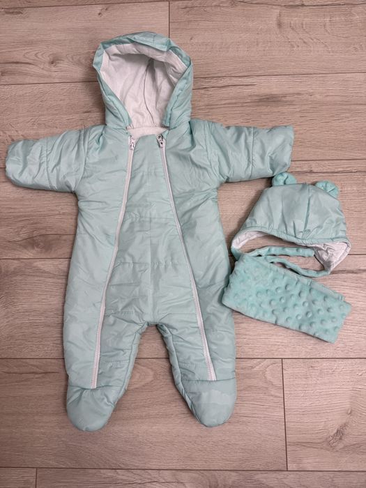 Лот/набір речей комбінезони від 0-8 місяців