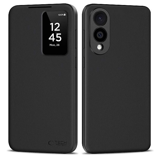 Etui Tech-Protect Smart Wallet na Samsung Galaxy S25 Edge - czarny mat