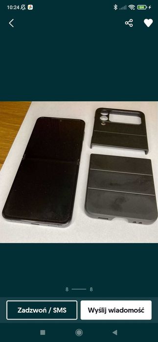 SAMSUNG Galaxy Z Flip 4 8/128GB 5G Stan Idealny Grafit
