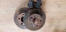 AUDI A3 SEAT LEON I SKODA OCTAVIA I VW GOLF IV 1.9 TDI TARCZE HAMULCOWE TYŁ