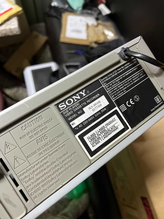 Sony slv-d910e Leitor DVD