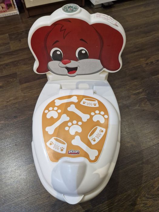 Pilsan Interaktywny Nocnik Toaleta Piesek z Klapą