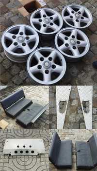 Diverso material Land Rover Defender
