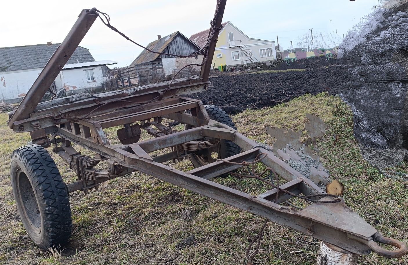 Причіп розпуск лісовоз