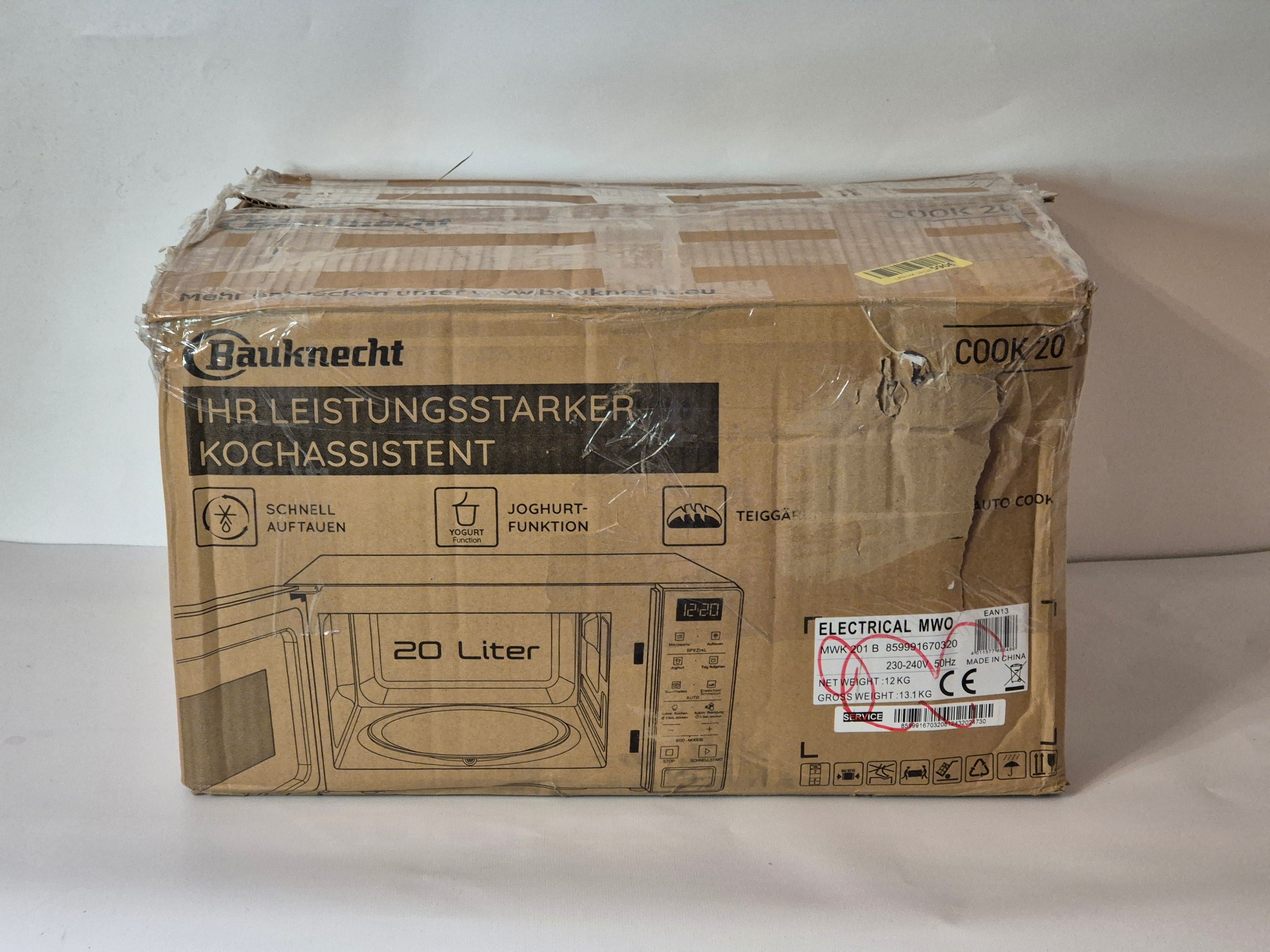 Kuchenka mikrofalowa Bauknecht MWK 201 B