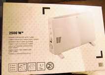 Konwektor turbo timer 2500W grzejnik idealny także do tuneli foliowych
