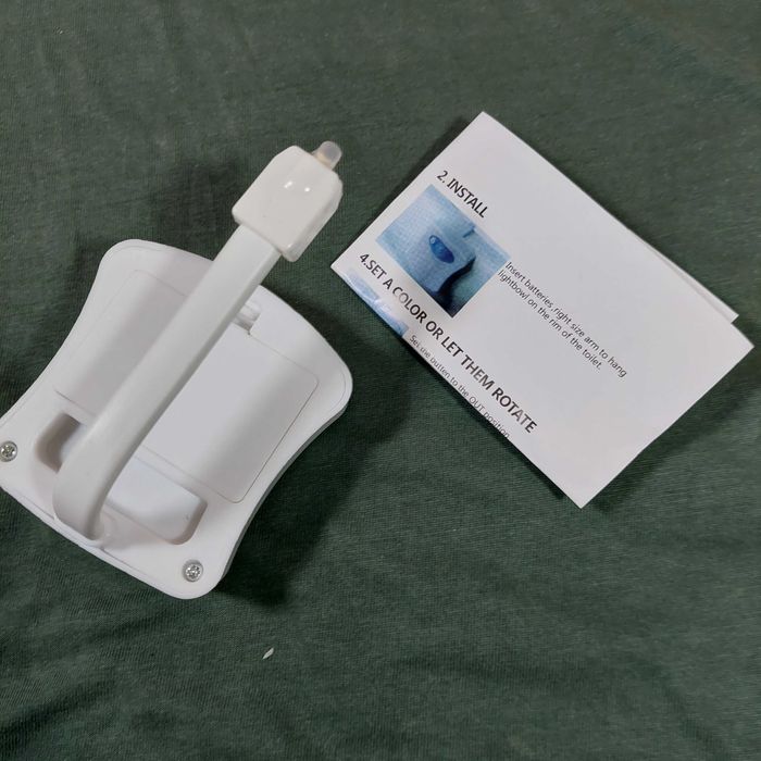 Многоцветная подсветка унитаза биде, датчик движения ночник светильник