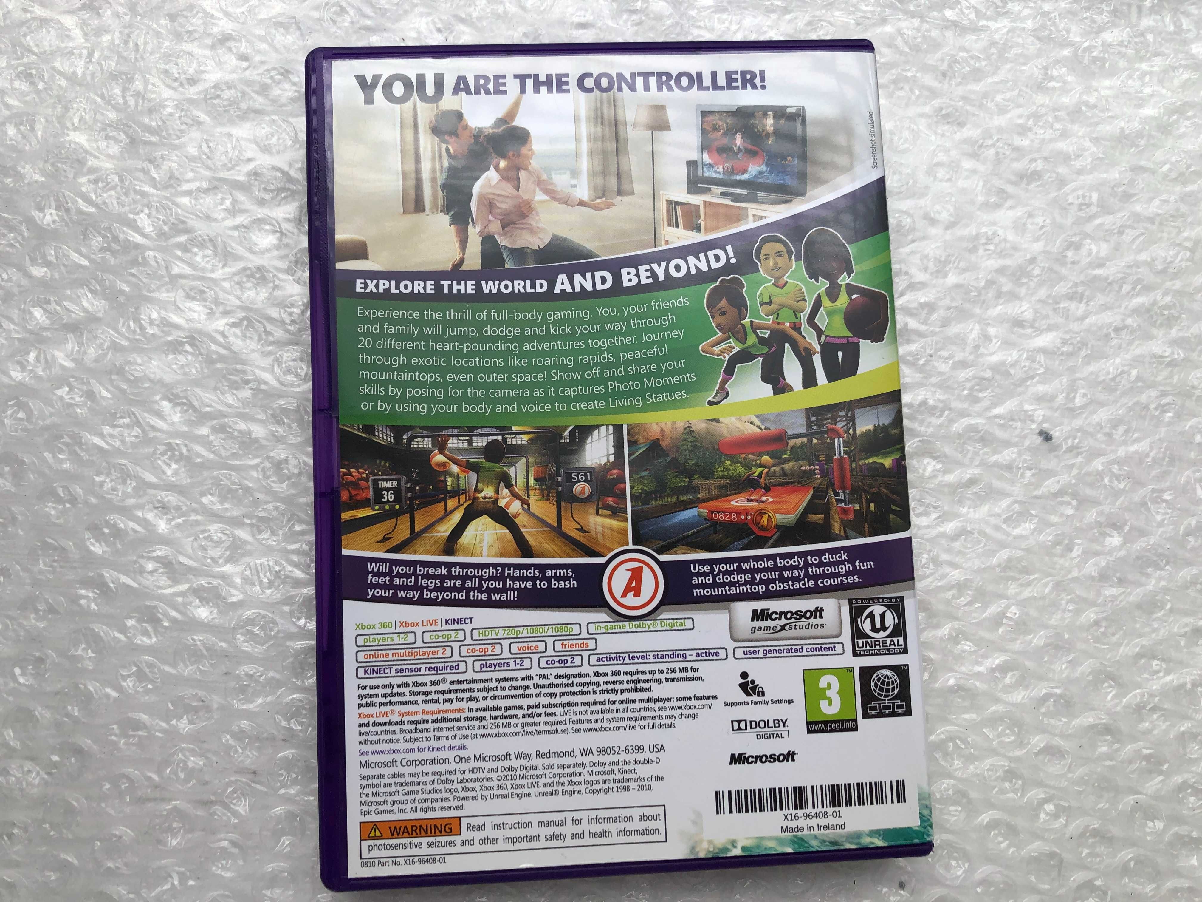 Гра для ігрової консолі Xbox 360, Kinect Adventures ЛІЦЕНЗІЯ!