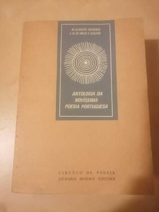 Livro Antologia Da Novíssima Poesia Portuguesa