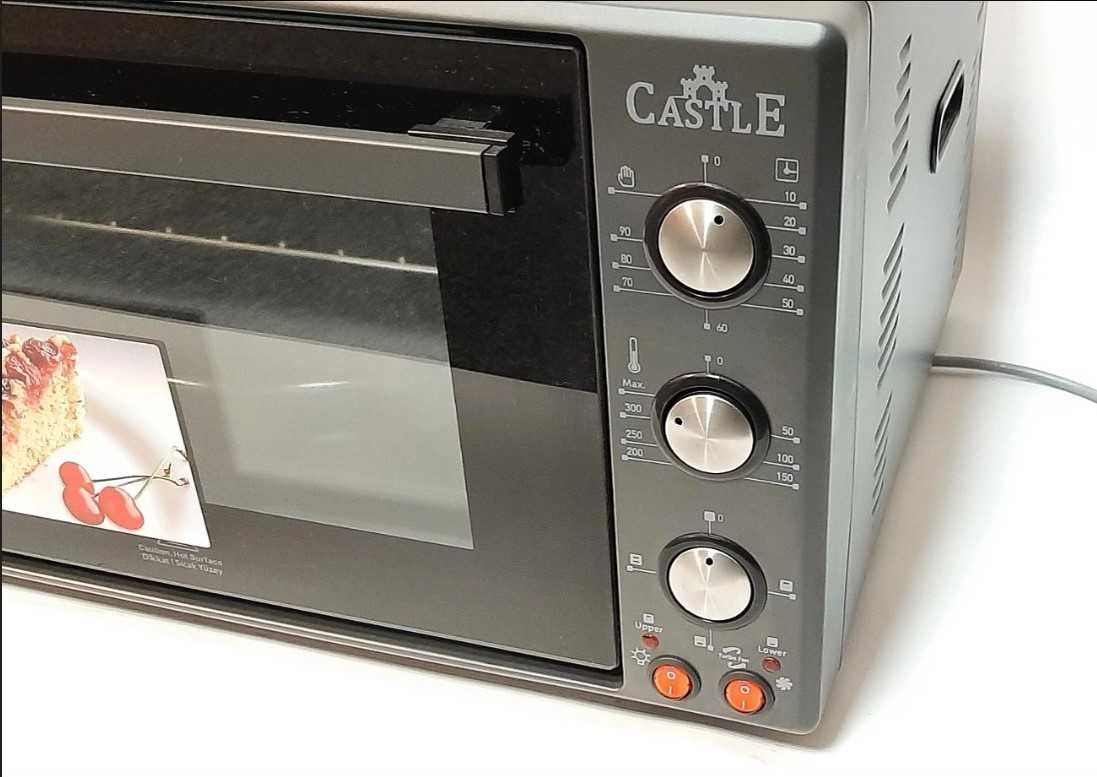 Духовка настольная Печь Castle CPE-40H/ 40 л/ конвекц, гриль, 2 стекла