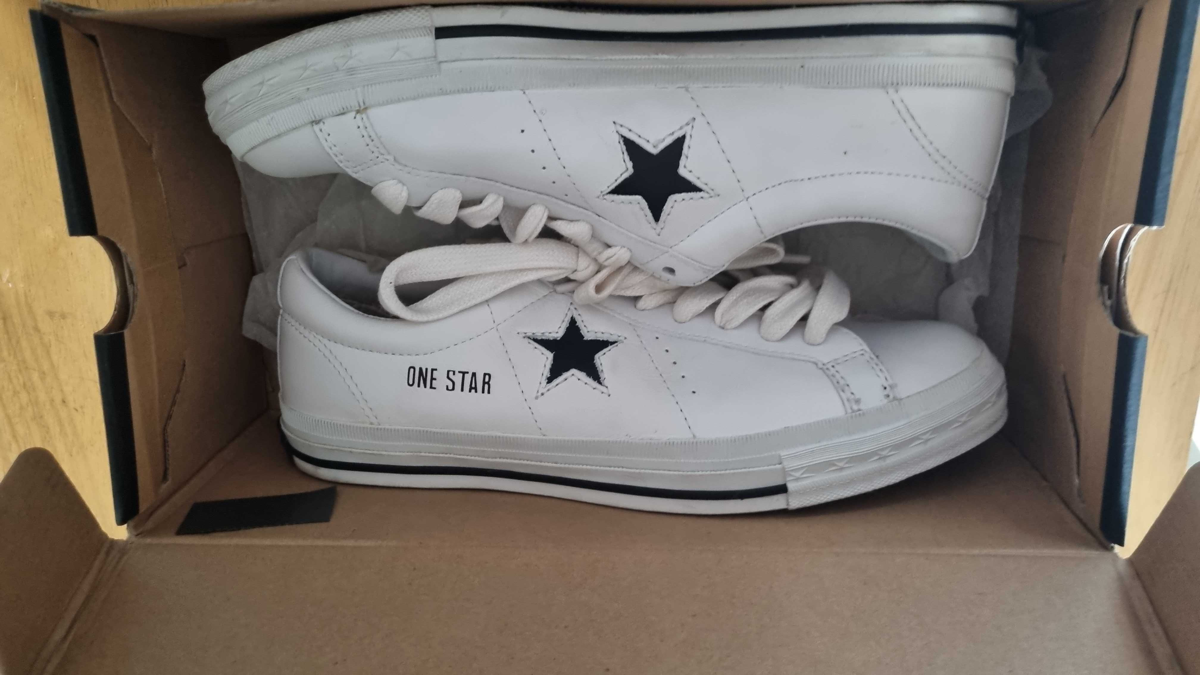 skórzane  sneakersy Converse
