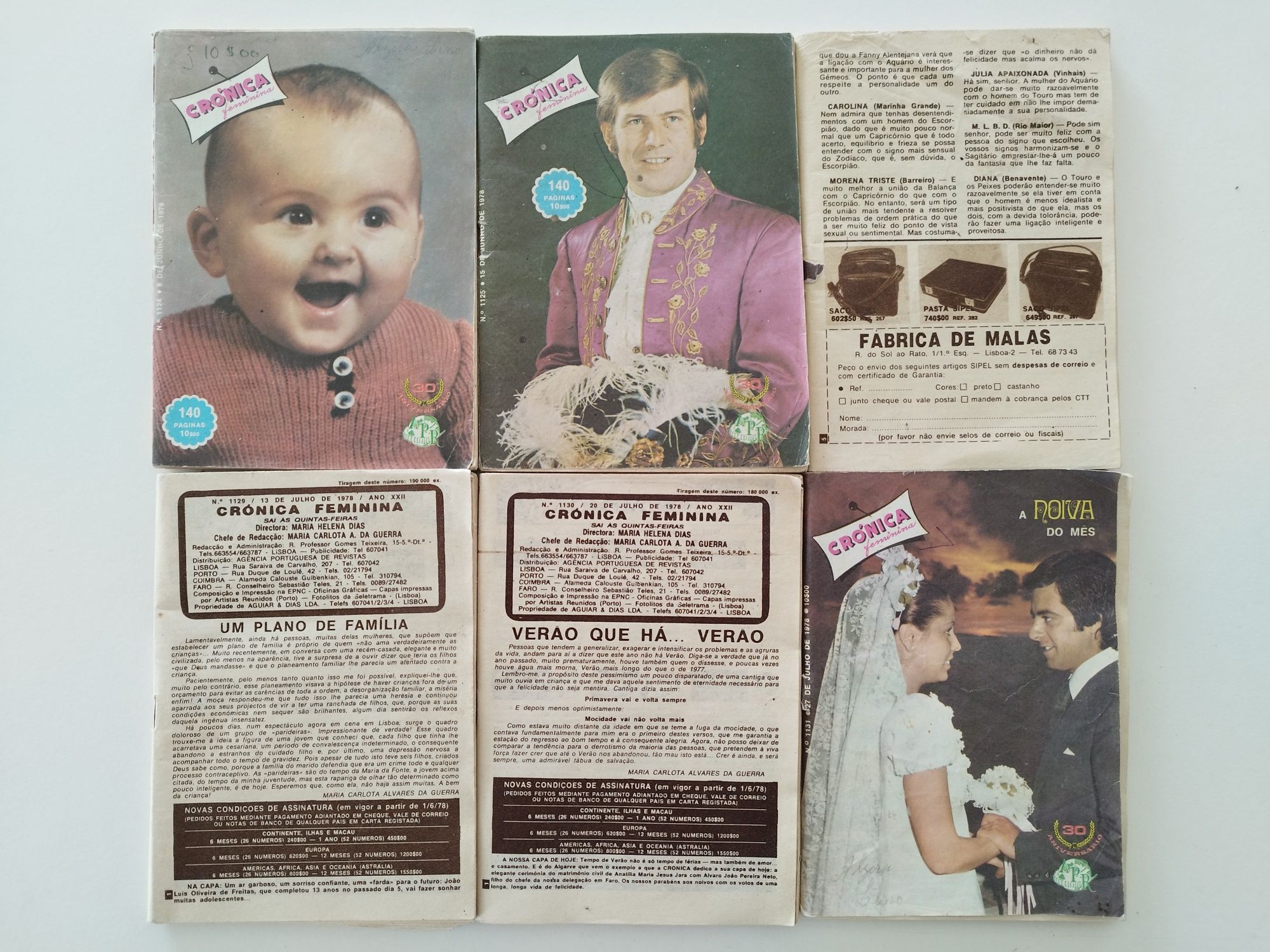Revistas Crónica Feminina 1978