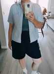 Piękna letnia koszula w stylu preppy Marimekko x Uniqlo 34/36