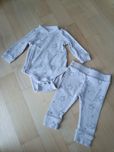 Komplet niemowlęcy uniseks body + getry legginsy Pepco rozm. 68