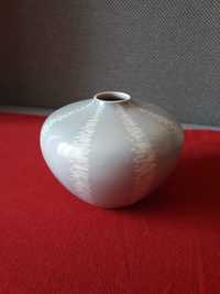 Unikat, porcelana Chodzież wazonik,sygnowany Ludmiła Pokornianka 1963r
