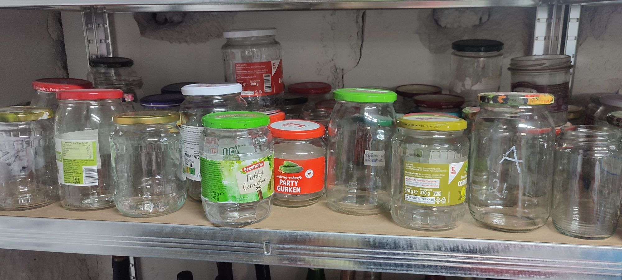 Słoiki komplet 500ml 900ml