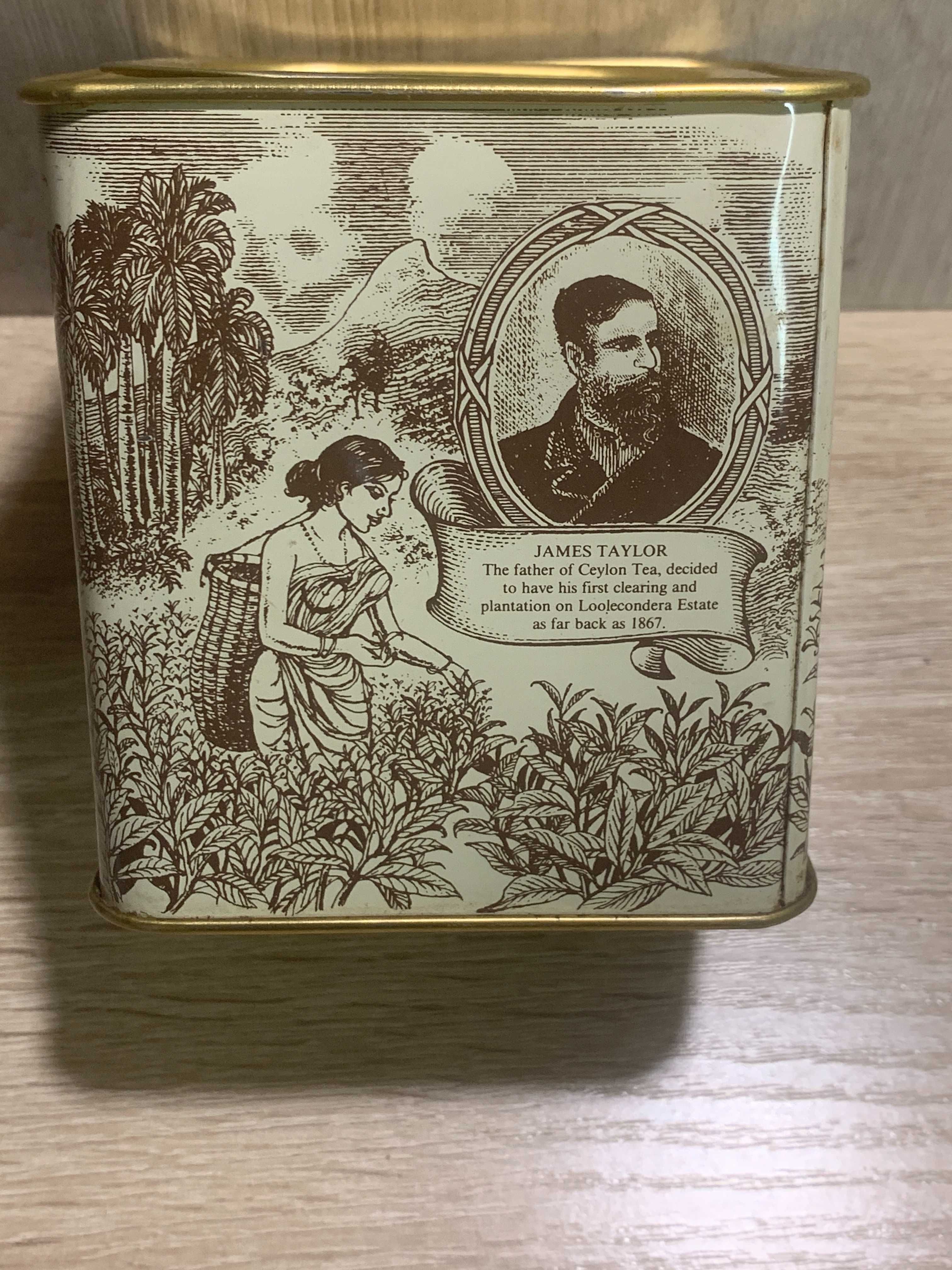 Банка упаковка чай Mlesna Loolecondera Bop Fannings Fine orange pekoe