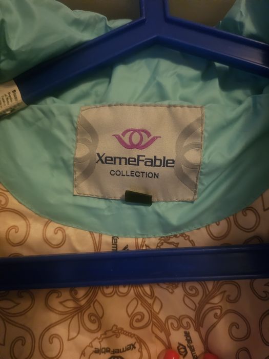 Пуховик зимовий жіночій xemefable xs-s
