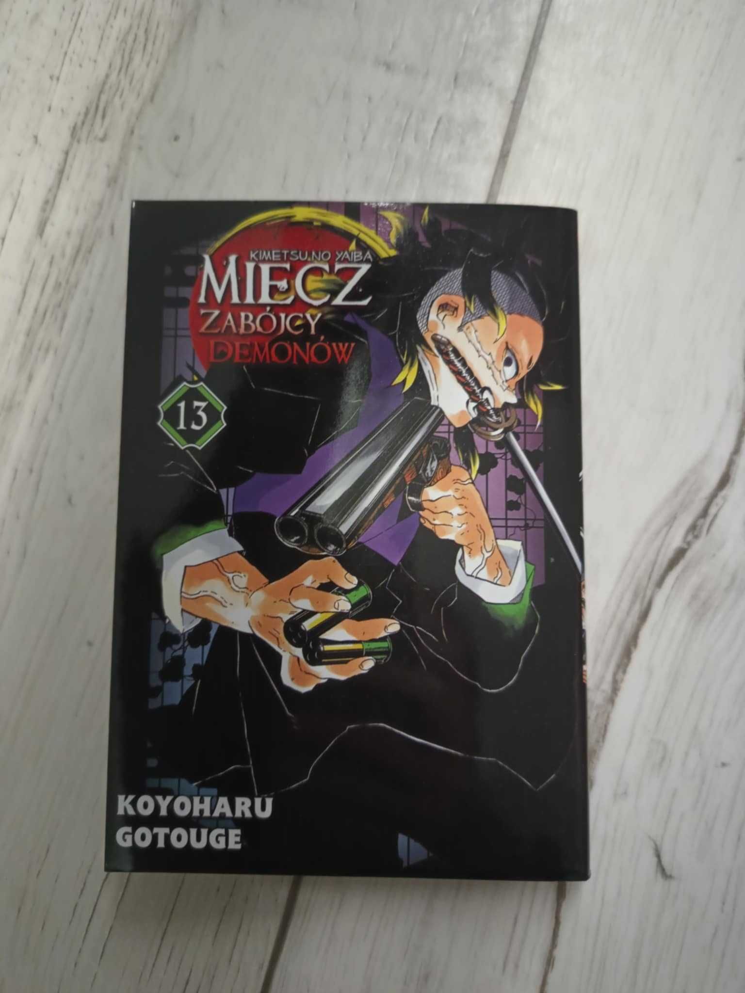 Manga Demon Slayer (Miecz zabójcy demonów). Tom 13