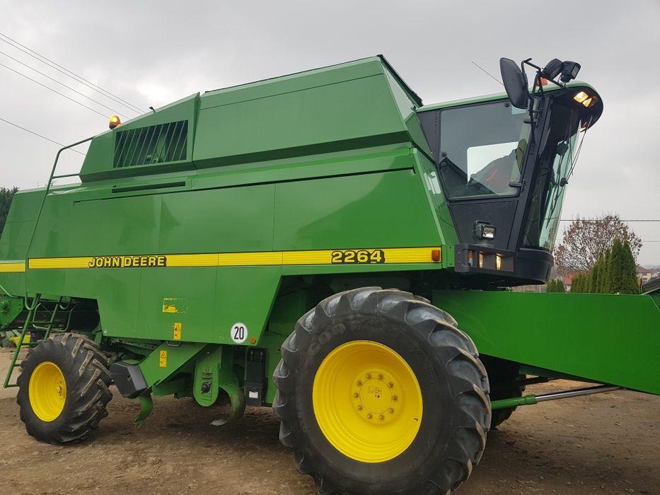 John deere 2264 z Niemiec nie 2266 heder 5.5m 2256