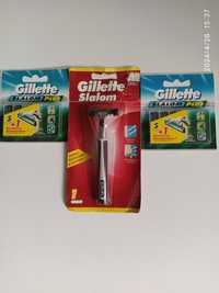Gillette Slalom станок и кассеты новые