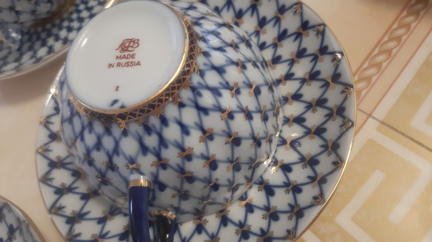 Komplet porcelanowy- stan idealny!