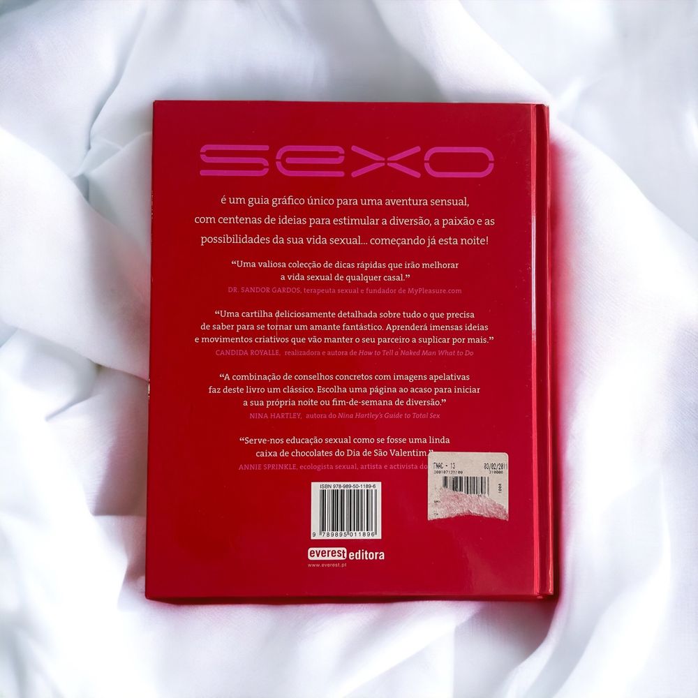 Livro Sexo, guia visual para reavivar a paixão