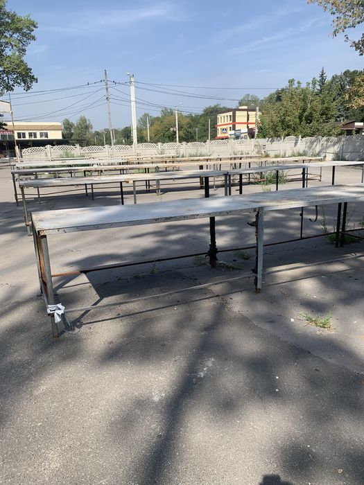 Стол металлический