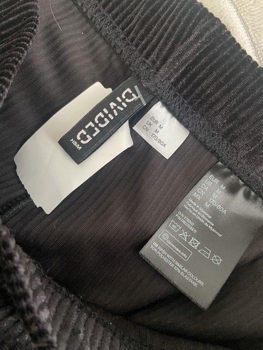 Штани велюрові кльош H&M