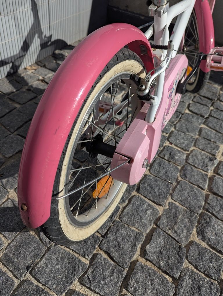 Bicicleta menina roda 16 BTWIN Doctor Girl 500