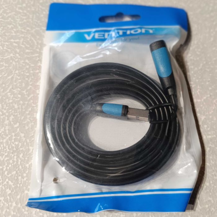 Cabo extensor USB 3.0, macho/ fêmea, super velocidade, med. 1m - Novo