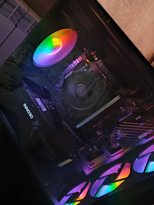 Komputer do gier RTX 3060 TI, RYZEN 5, 500 SSD, 16GB RAM OKAZJA!