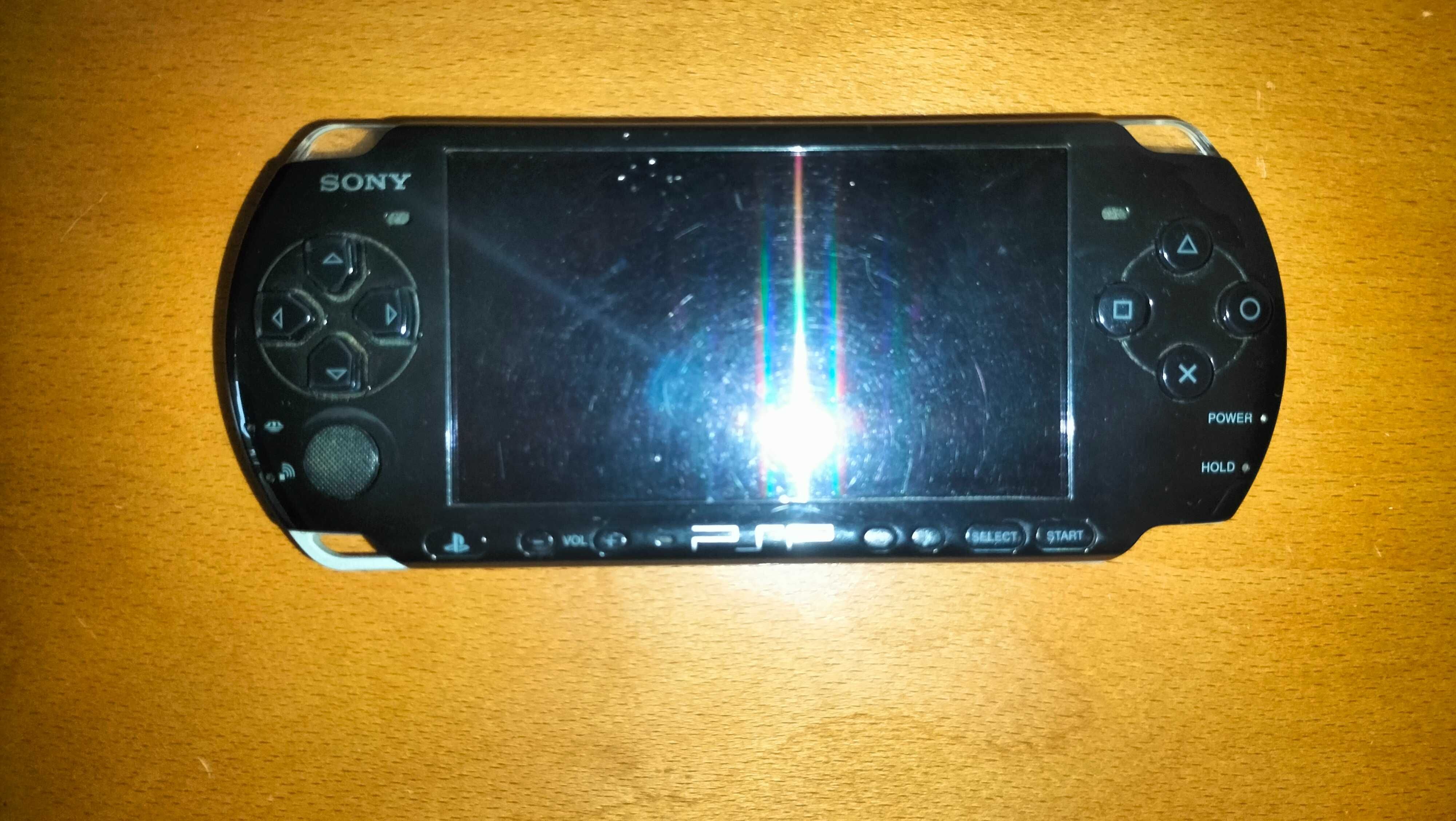 Sony PSP 3004 Preta + PSP-450 Camera + 5 Jogos