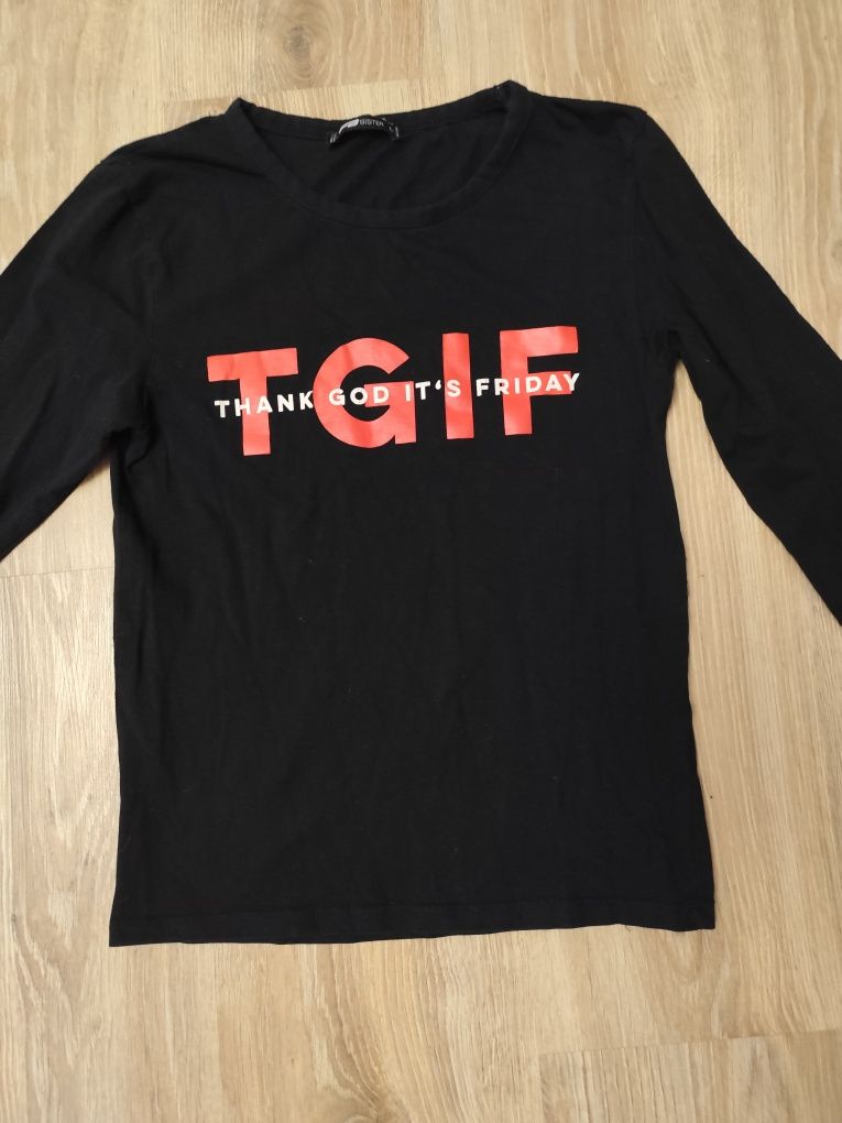 T-shirt damski  z długim rękawem