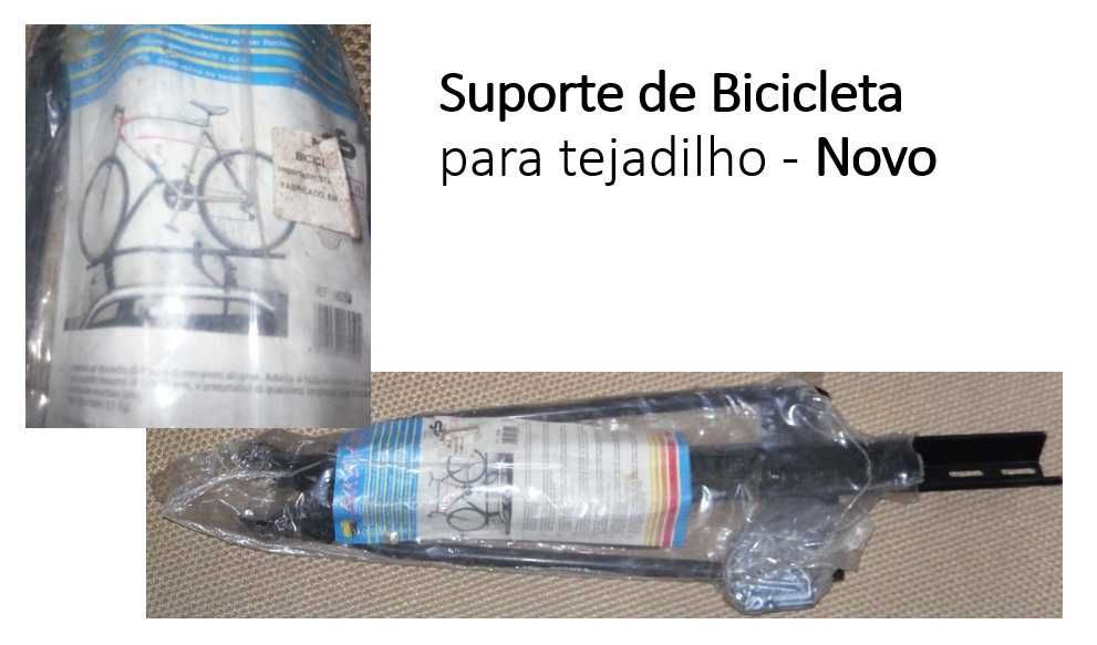 Suporte para bicicleta - tejadilho do carro