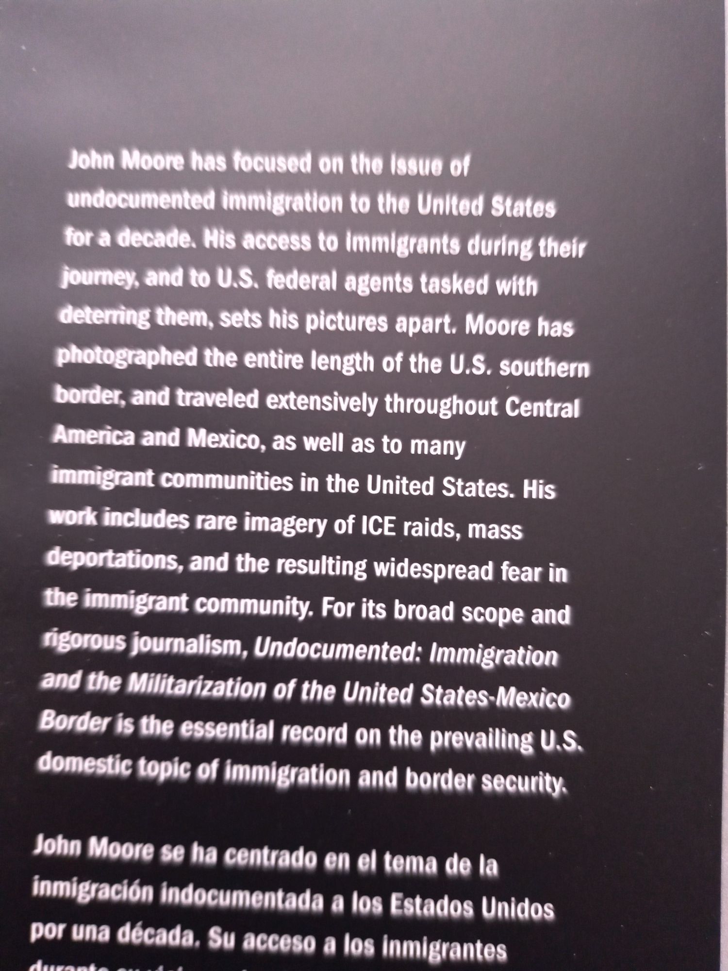 Undocumented - John Moore